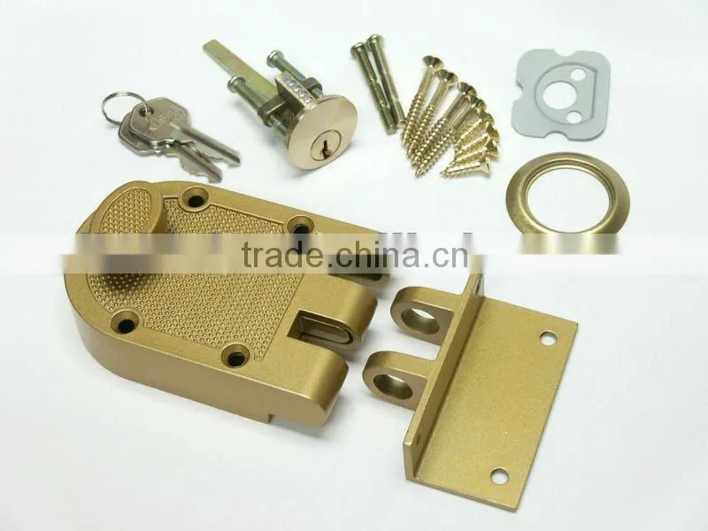 Door Lock, Jimmy Proof Single Cylinder Deadbolt