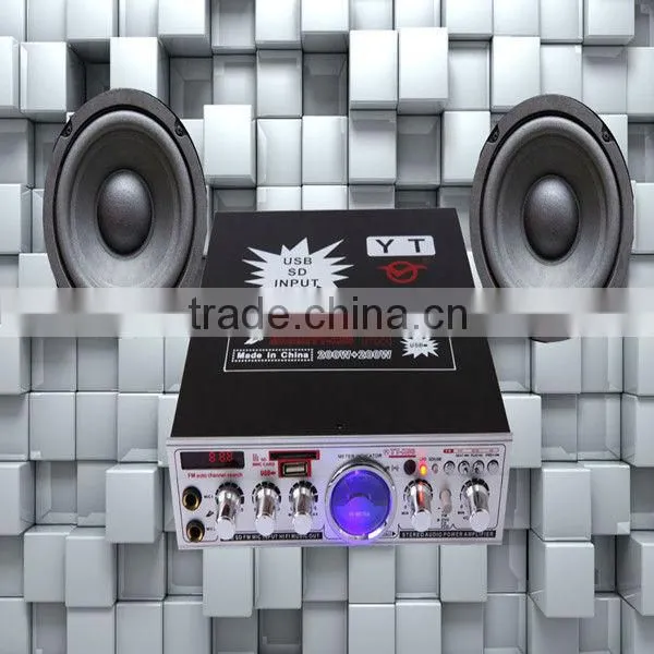 flashlight hf power amplifier YT -K03 with usb/sd/fm
