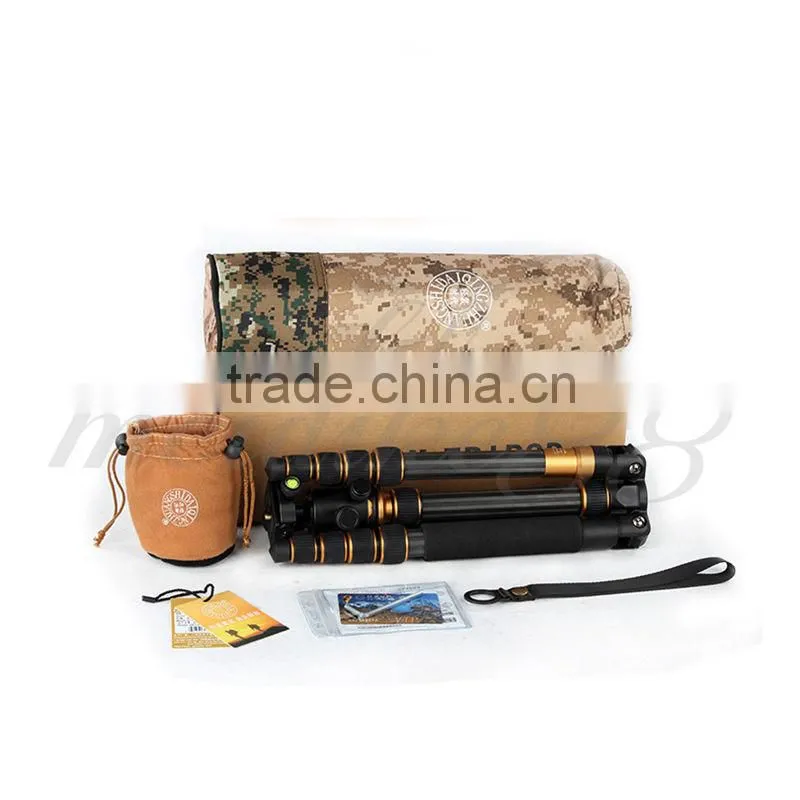 Carbon Fiber King Video Camera Tripod Factory OEM