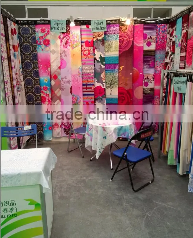 2015 new kids designs Polyester bed sheets fabric with printing for baby fabric