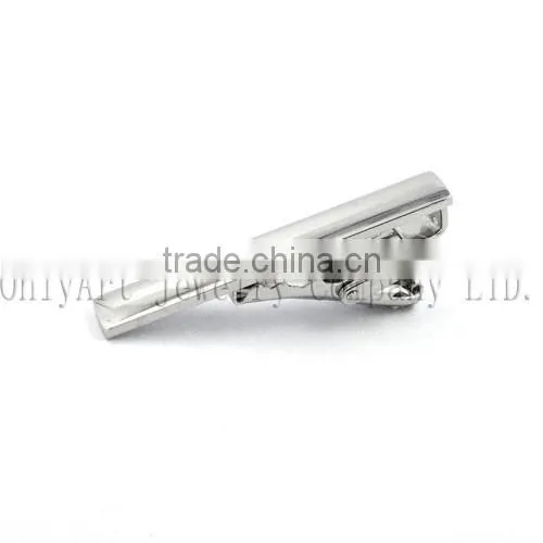 Best Choice Custom Simple Design Blank Elegant metal Tie Bar Clip