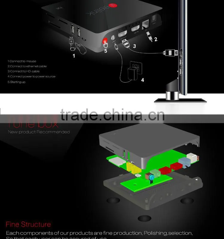 Beelink Amlogic S812 smart TVBOX with 16GB flash