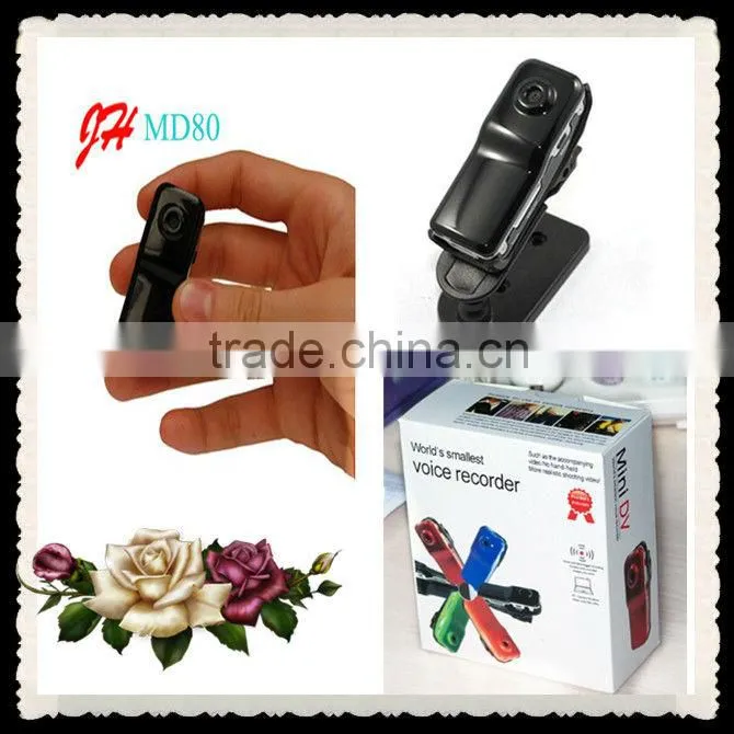 the smallest digital video camera md80