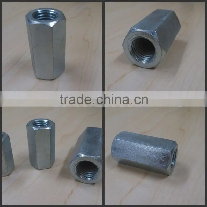 m14 hex round coupling nuts (DIN6334)