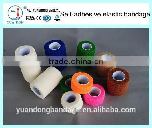 YD200159 OEM elastic cohesive bandage (FDA,CE AND ISO13485 approved)
