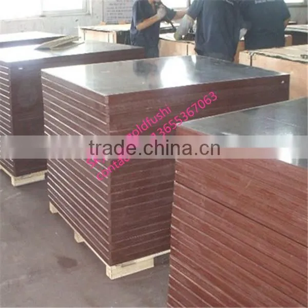 construction usage Poplar/Hardwood/Combi Core 18mm Film Faced Plywood