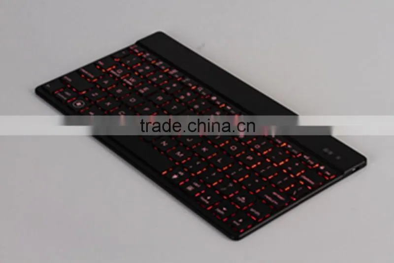 Universal Bluetooth keyboard aluminum alloy backlit keys for IOS,Android,Windows,portable for carry