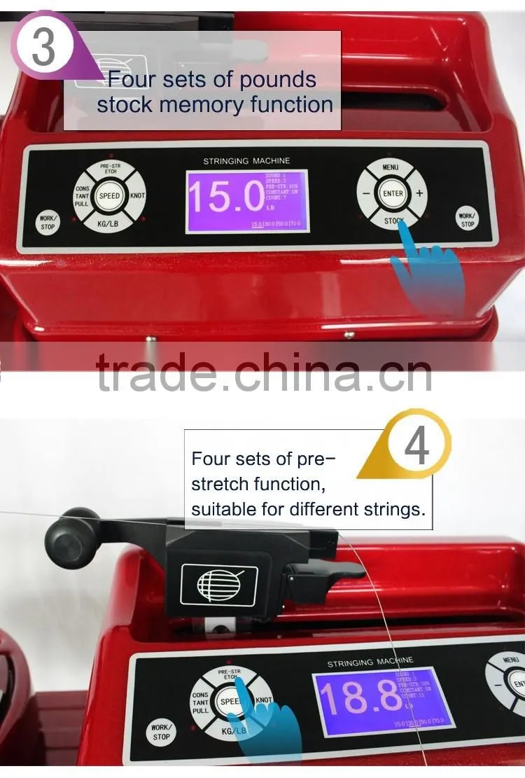 Computer stringing machine for sale