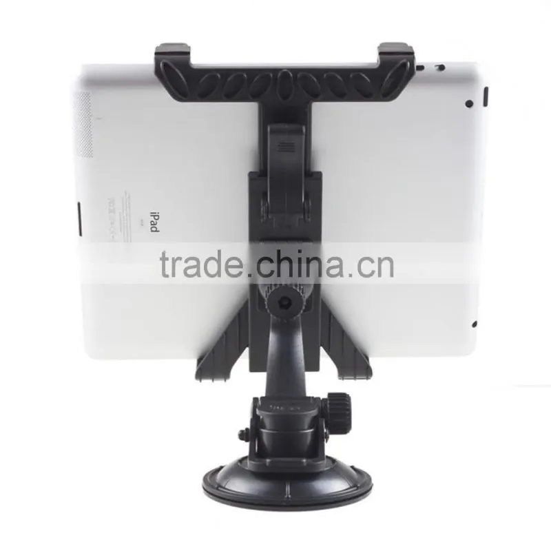 Universal PC GPS Car Windshield Back Seat Headrest Table Mount Tablet Holder For iPad 2/3/4/5 Tablet Stand Black Wholesale
