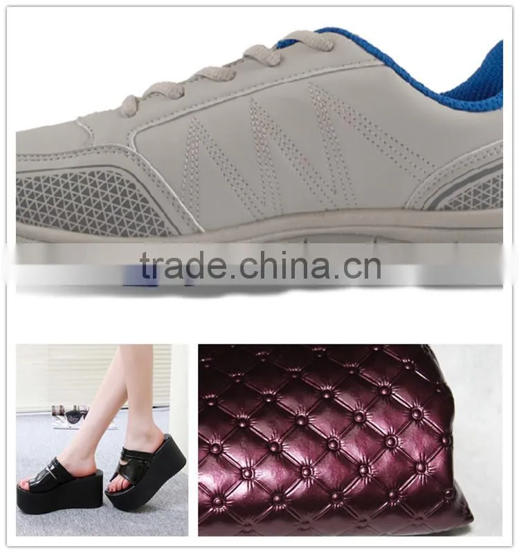 60% pu 40%rayon synthetic leather fabric