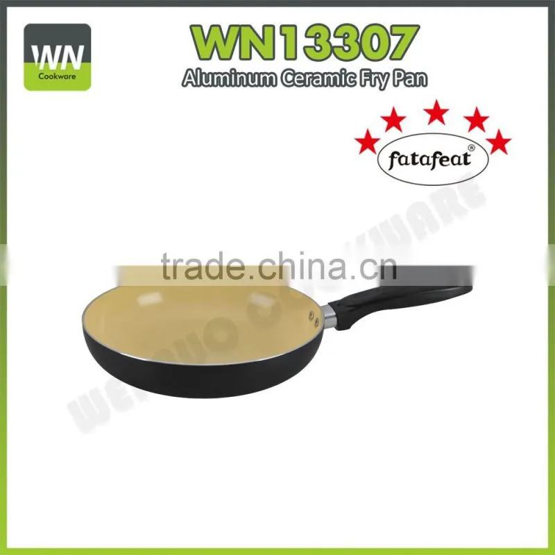 Aluminium alloy non-stick frying pan marble coating pan deep fry pan avaiable factory lowest price