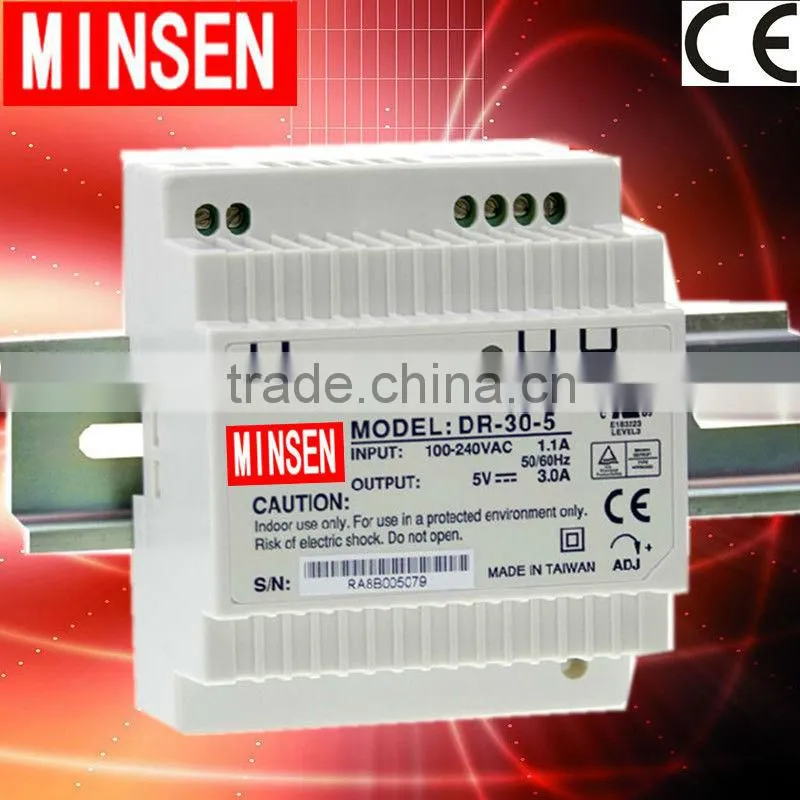 CE Approval 30w 12v Din Rail switch power supply 12v 30w dr-30-12
