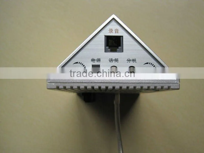 In time delivery bank window intercom (CE certificate E-320)