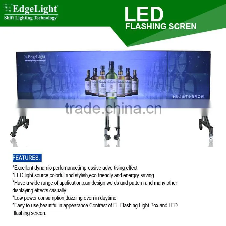 Edgelight dynamic Light box Backlit modules advertisement china products