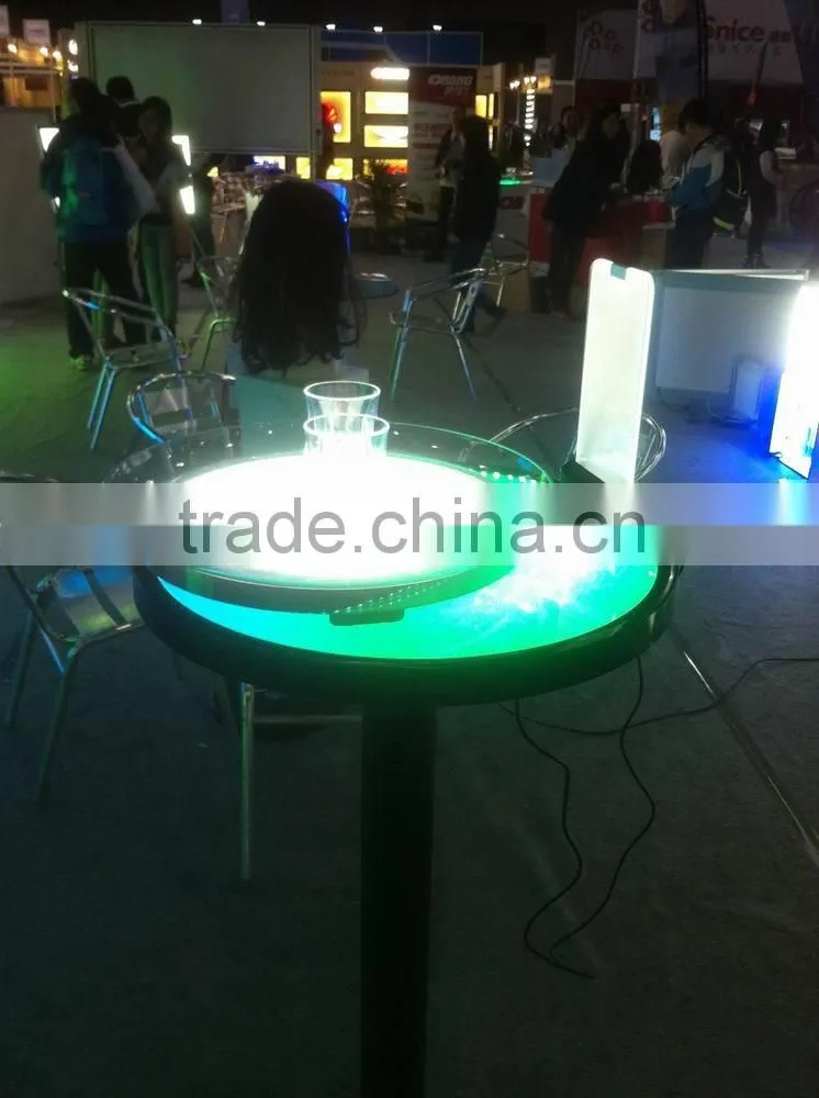 Edgelight led bar table poker table new products 2016