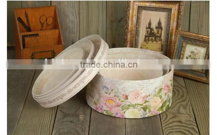 Wholesale Cheap Custom Made Round Paper Gift Boxes