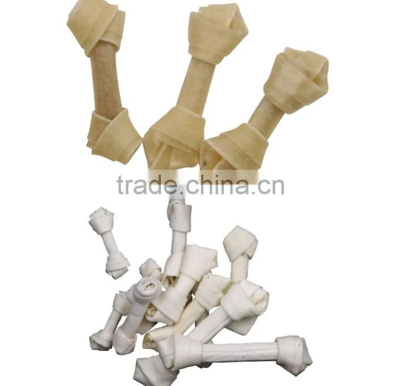 2.5" Natural Beef and Cheese Knot Dog Chews