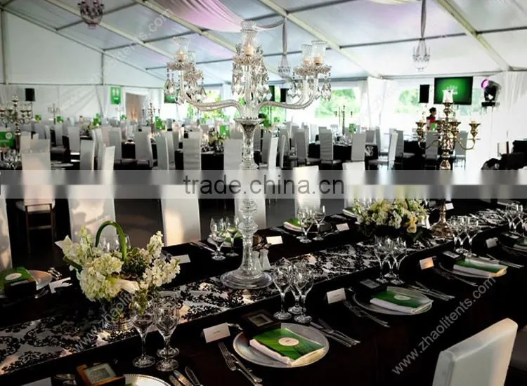 well aluminium material pvc fabric decorate marquee tents for 1000 people