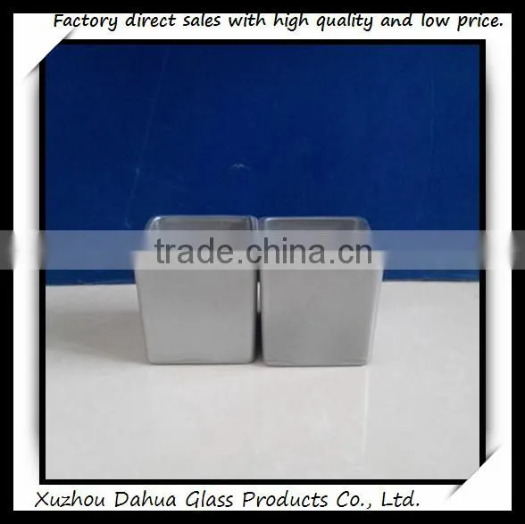 120ml coating square candle holder