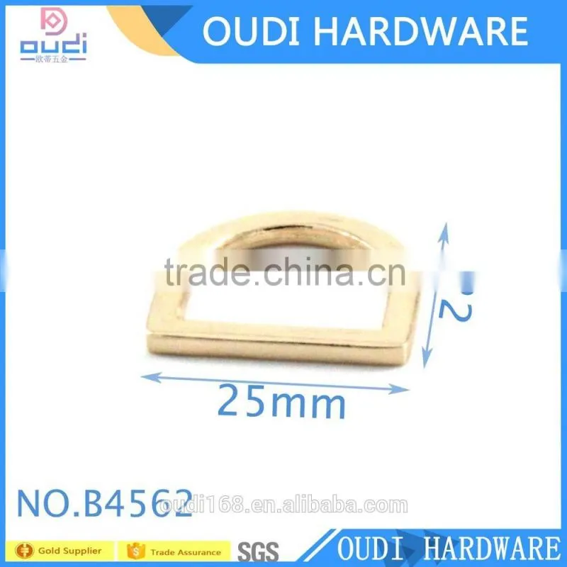 Metal D Ring For Purses Fittings