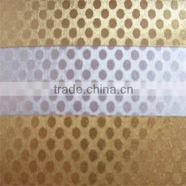 2015 embossed gold/silver aluminum foil paper for wrapping