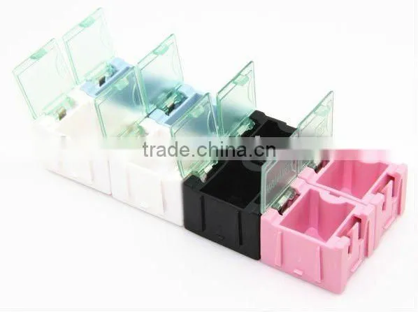 Flexible combinatio semi-transparent cover component storage box / Small parts storage cabinet