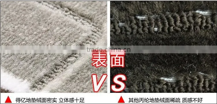 Hot selling in Russia anti-slip polypropylene fiber floor mat