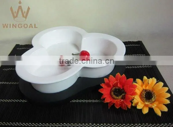 ceramic porcelain triangle plates