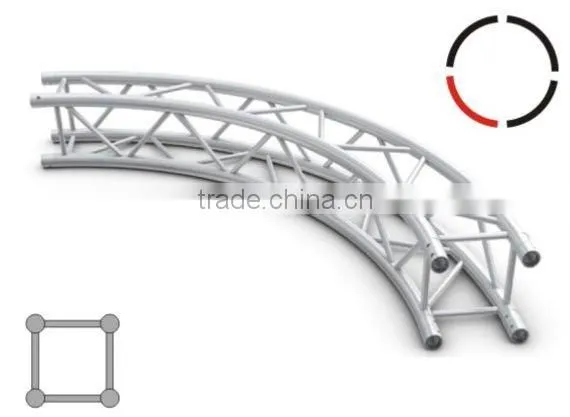 Aluminum Alloy Triangle Apex Up/Down Circular Truss