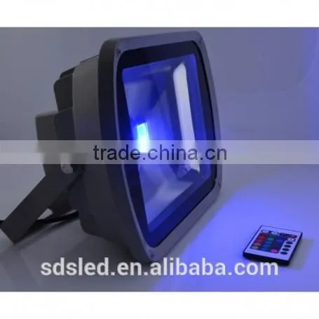 LED flood light 60W led floodlight IP65 Integrated Grey RGB led flood light