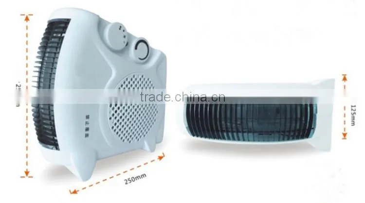 Fashionable design safty portable electric heater