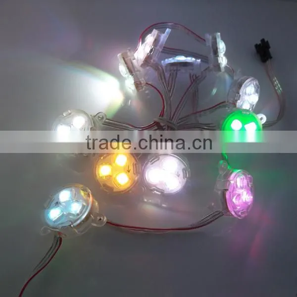 clear lens cover housing ucs1903 ws2811 ws2801 LPD6803 DMX512 30mm led pixel light