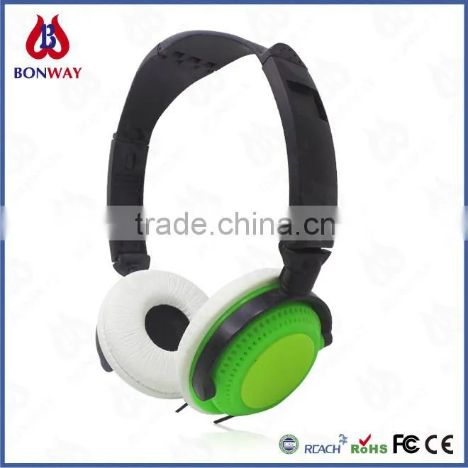 2015 OEM folding headset for mp3