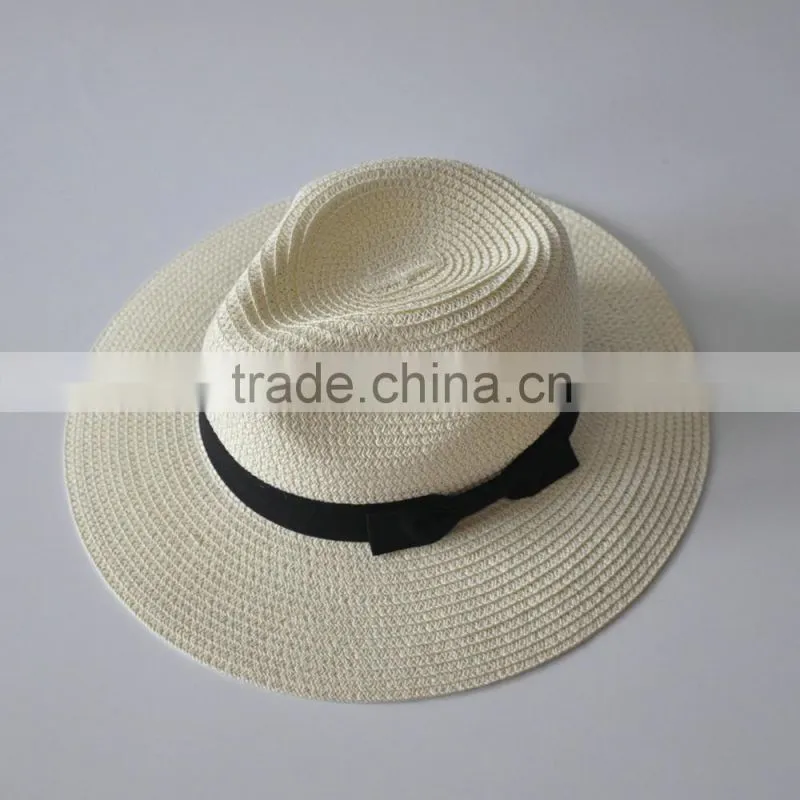 2015 Cheap Wholesale Paper Ladies Woven Paper Straw Hat