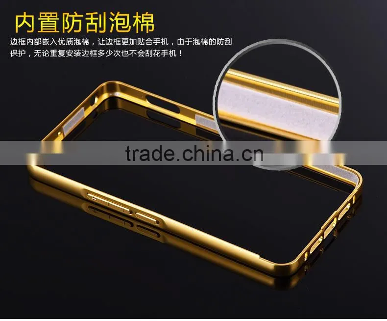Hot sale Aluminum Bumper Cell Mirror Phone Case Cover For OPPO R9