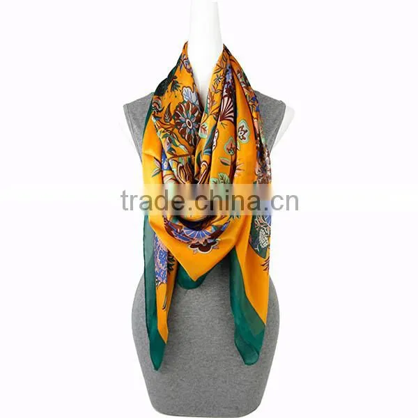 Fashion Printing chiffon chiffon scarf Square Scarf