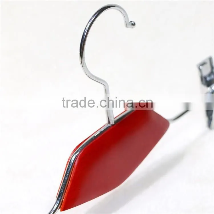New designed children wooden hanger with clips