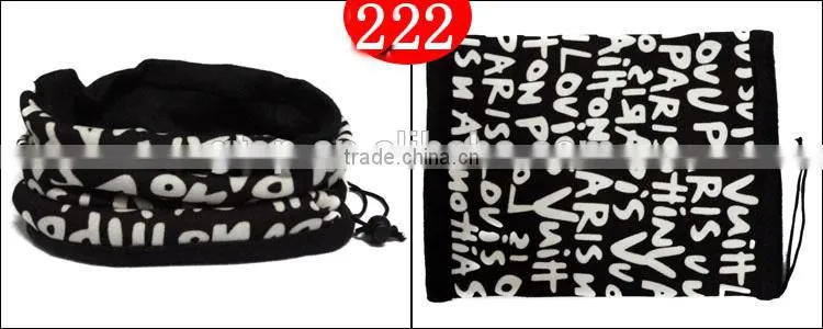 polar fleece winter neck warmer scarf 230
