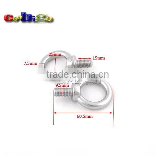 Stainless Steel 304 Eye Bolt Screw For Lifting Machinery Fastener Hardware #FET013