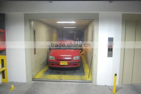 Car parking lot car elevator cost