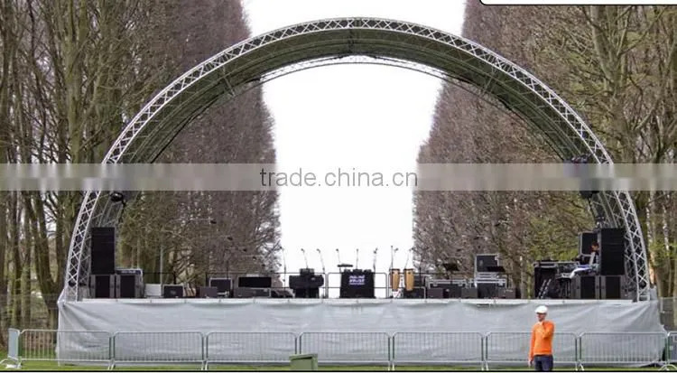 Popular c channel roof concert truss system