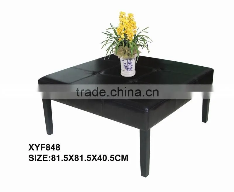 Modern faux leather bedroom furniture