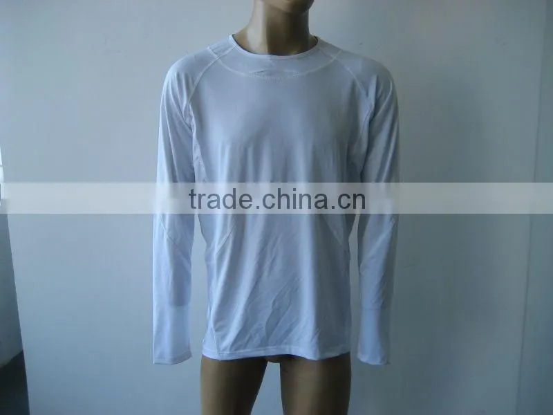 2015 newest style compression shirt for training & taking exercise
