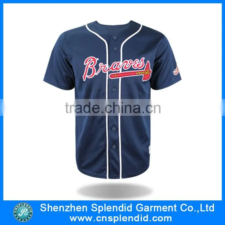China Wholesale Black Cheap Baseball Jerseys