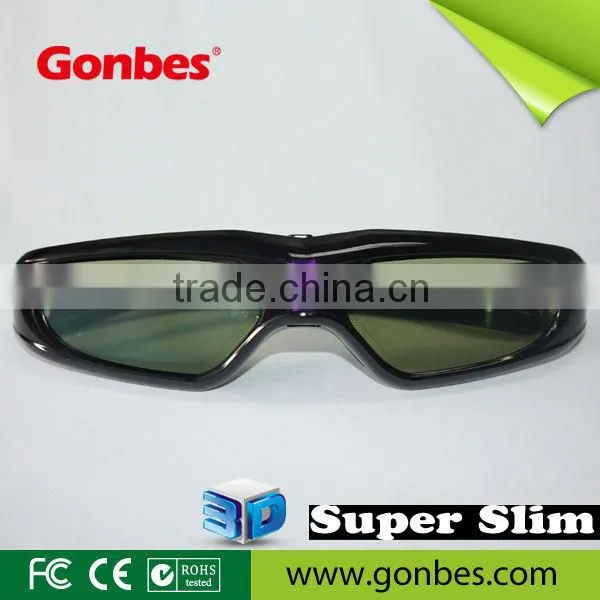 G11-BT Universal Super Slim 3D Active Shutter Glasses Compatible with Bluetooth TV