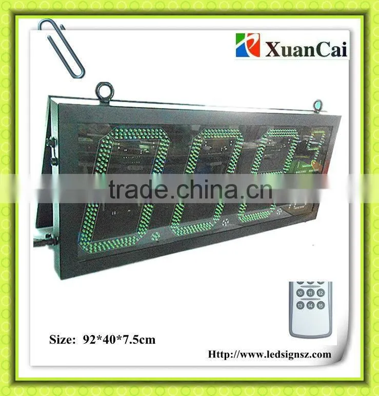 12 inch single face LED digital gas price signs