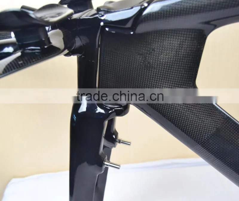 Promotion! 2014 high quality time trial carbon frame, new style carbon bike frame,carbon frame for sale