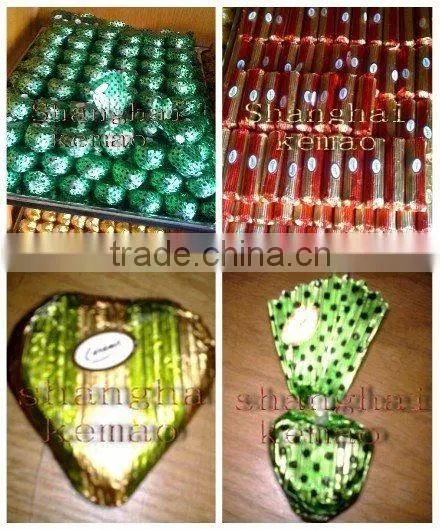 Food Grade Corrugated Aluminum Foil for Chocolate Package