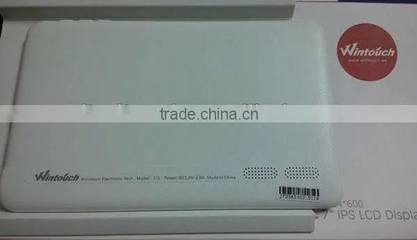7 inch IPS screen tablet android tablet quad core MTK