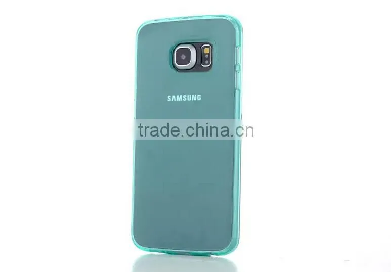 Durable Hard Clear Soft TPU Cover For Samsung S6/S6 Edge